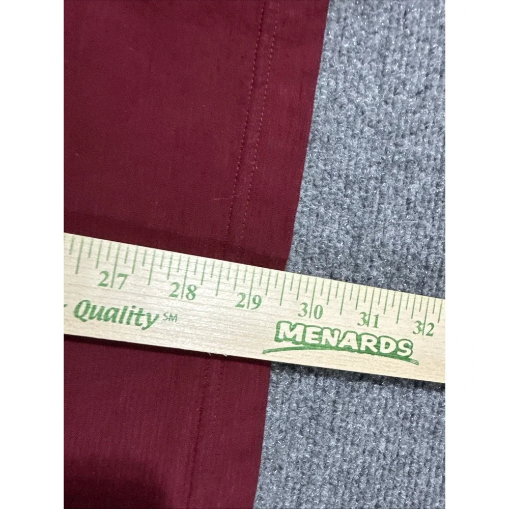 BANANA REPUBLIC Red SWEATER SHIRT Long Sleeve Pullover Sweatshirt Stripe XL